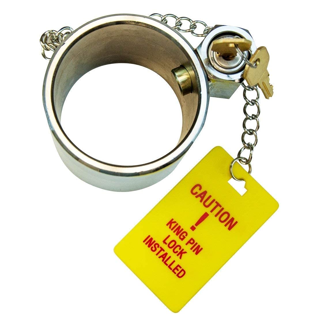 Trailer Security Bundle | King Pin Lock and Glad Hand Lock - Protects Any RV, Equipment or Class 8 Trailer - Image 3