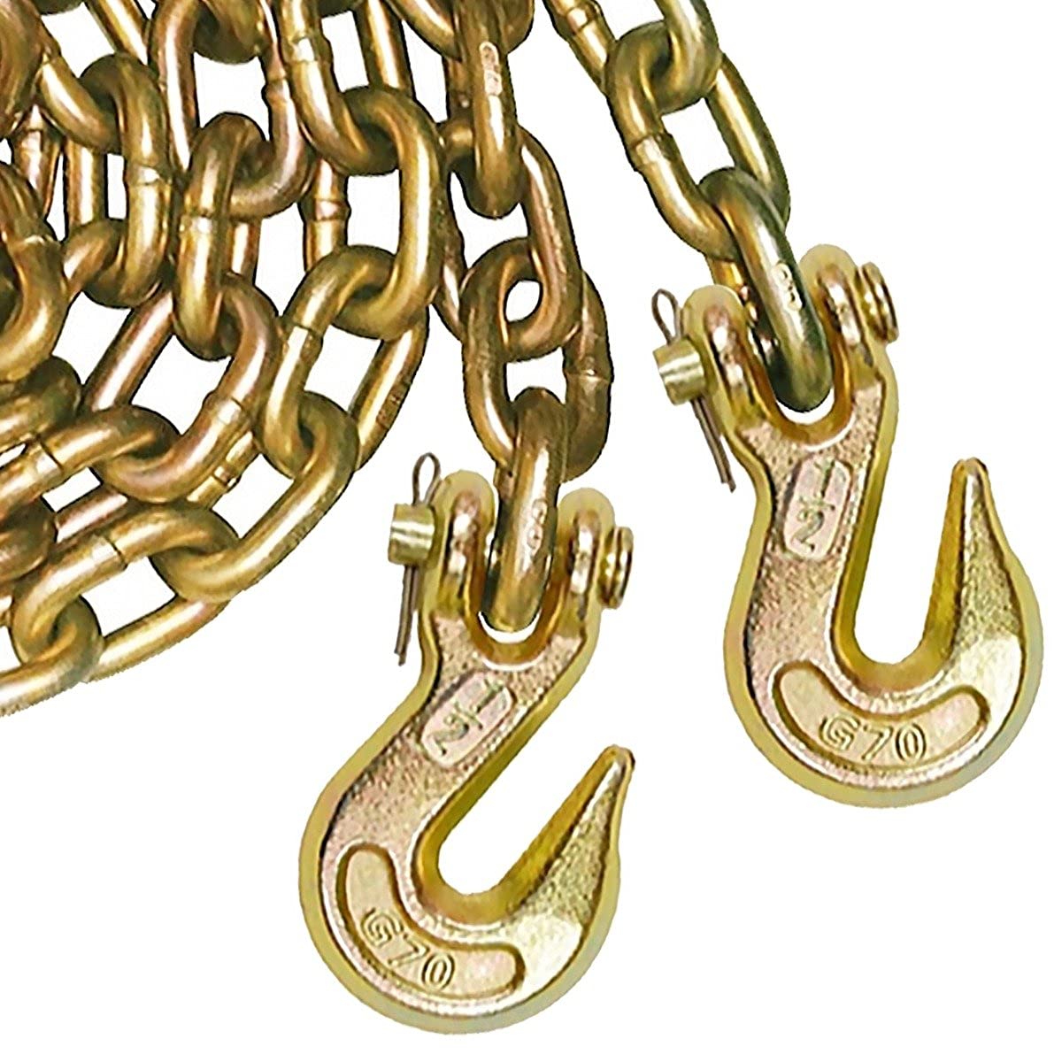 VULCAN Chain and Binder Kit - Grade 70-1/2 Inch x 10 Foot - 9,200 Pound Safe Working Load - Image 3