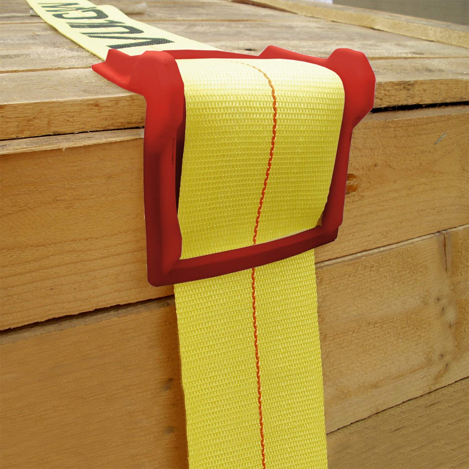 VULCAN Corner Protector - 4 Inch - Plastic Red - Case of 60 - Image 4