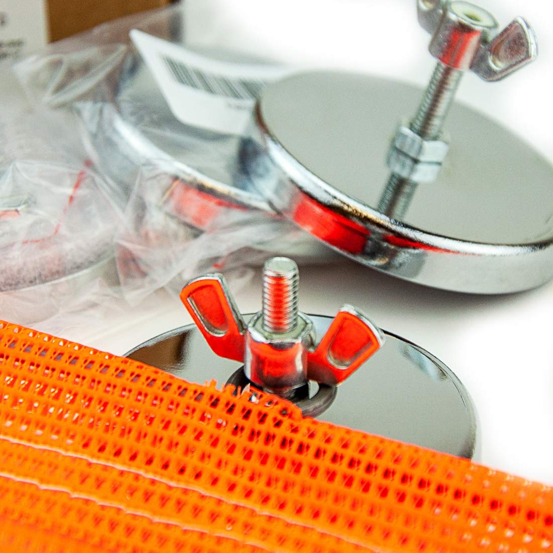 VULCAN Heavy Duty Magnet for Wire Loop Flags - 4 Pack - Image 4