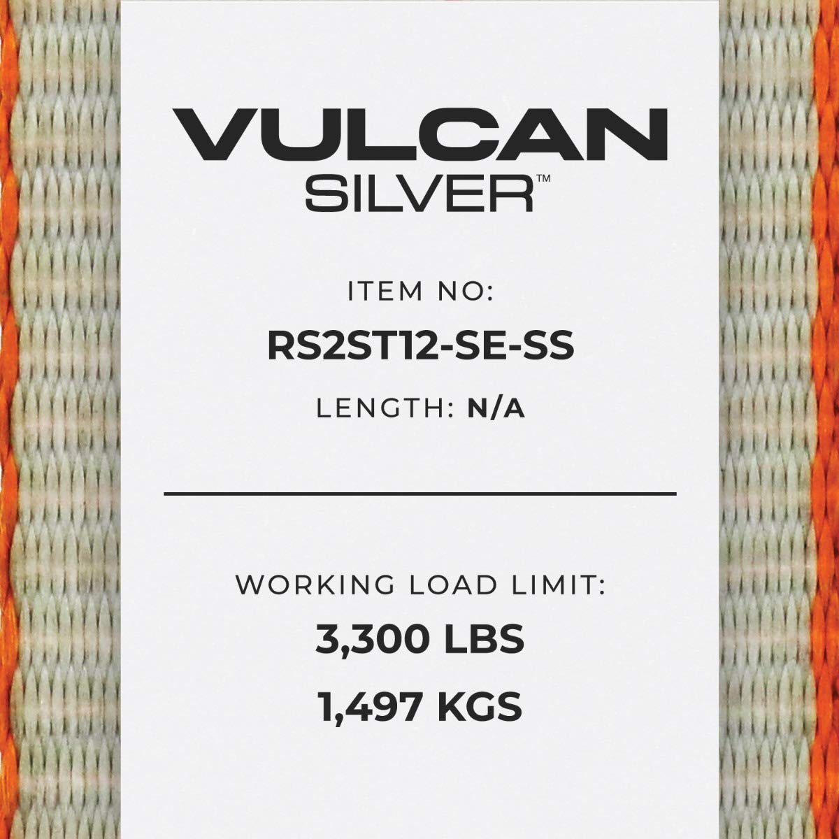 VULCAN Ratchet Short End with Twisted Snap Hook - Silver Series - Image 8