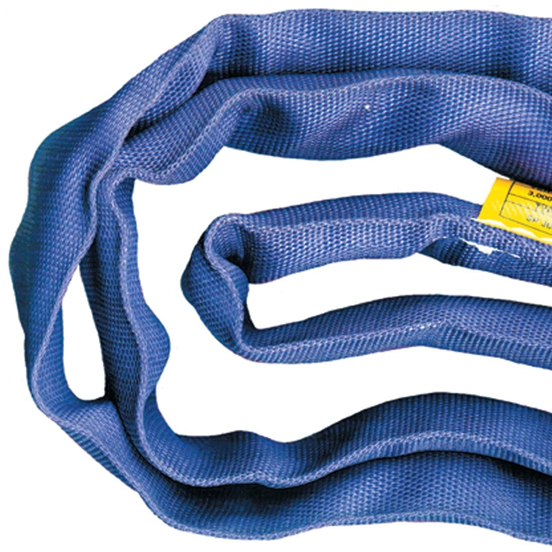 VULCAN Round Sling - Super Duty - 20 Foot - Blue - Safe Working Load of 21,200 lbs. (V), 17,000 lbs. (C) and 42,400 lbs. (B) - Image 5