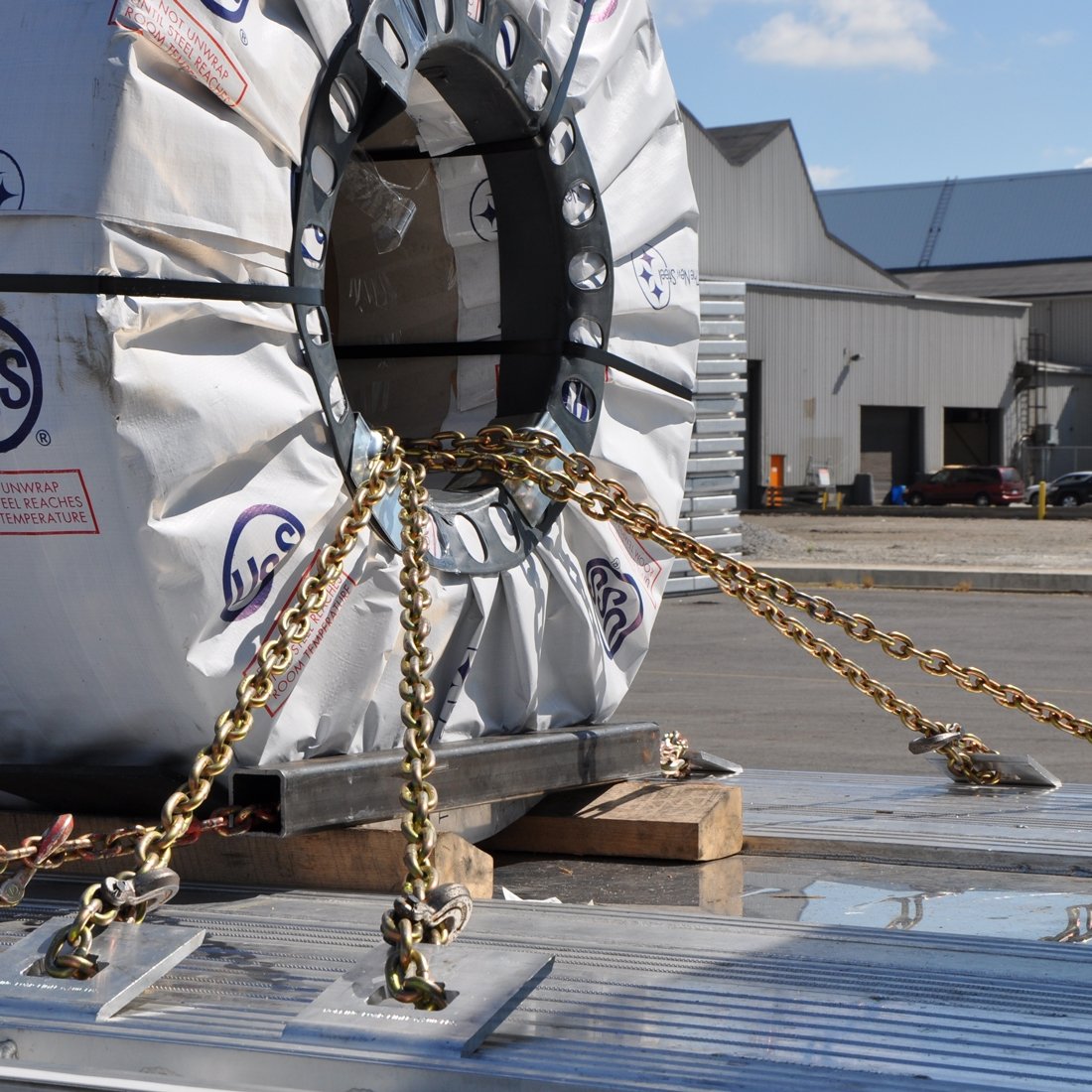 VULCAN Safety/Binder Chain with Clevis Grab Hooks - Grade 70-5/16 Inch x 10 Foot - 4,700 Pound Safe Working Load - Image 7