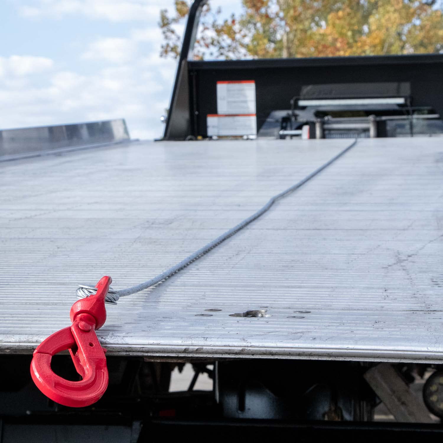 VULCAN Winch Cable - Self-Locking Swivel Hook - Galvanized Steel Core - 3/8 Inch x 50 Foot - 14,000 Lbs. Minimum Breaking Strength - Image 5